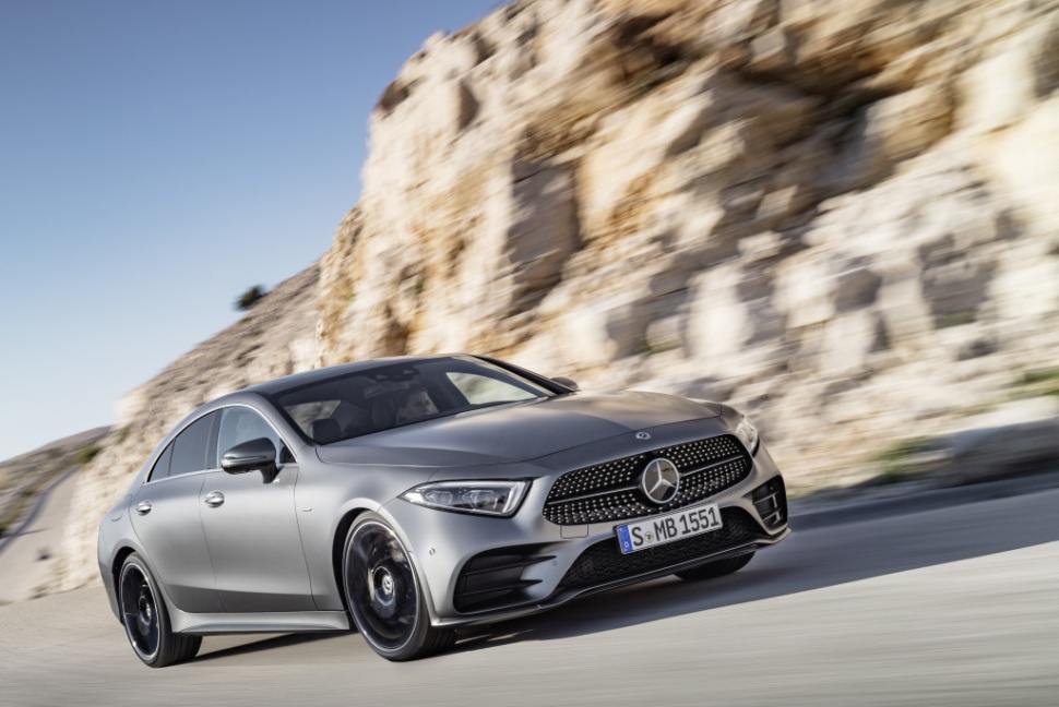 Full specifications and technical details 2018 Mercedes-Benz CLS coupe (C257) CLS 350d (286 Hp) 4MATIC G-TRONIC