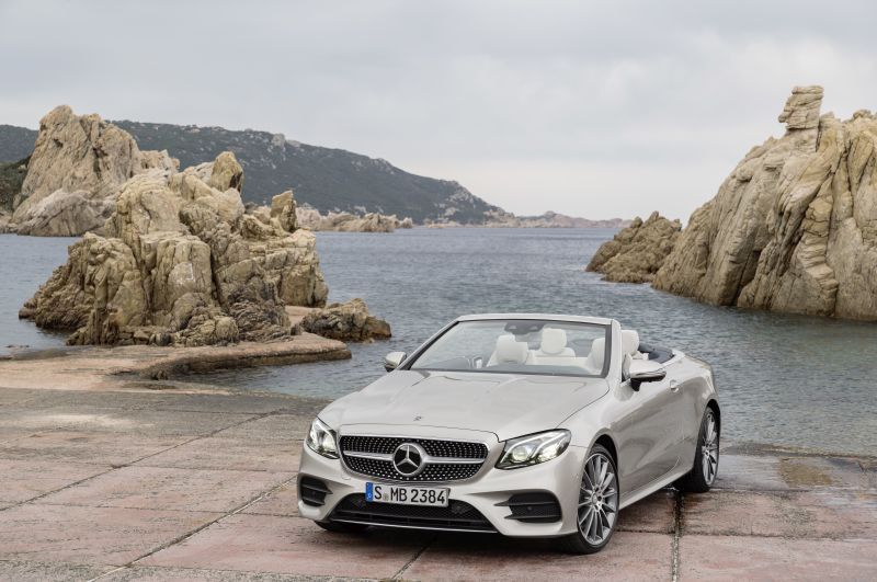 Vollständige Spezifikationen und technische Details 2017 Mercedes-Benz E-class Cabrio (A238) E 350d (258 Hp) 4MATIC G-TRONIC