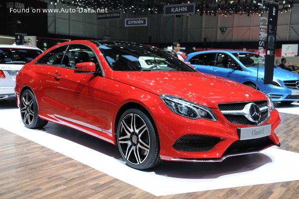 المواصفات والتفاصيل التقنية الكاملة 2015 Mercedes-Benz E-class Coupe (C207, facelift 2013) E 250 d (204 Hp)