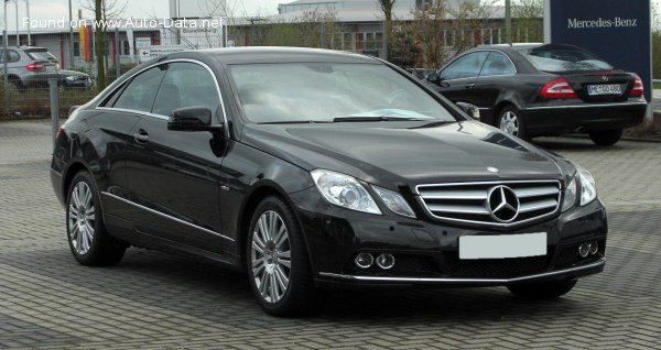 Full specifications and technical details 2011 Mercedes-Benz E-class Coupe (C207) E 350 CDI BlueEFFICIENCY V6 (265 Hp) 7G-TRONIC PLUS