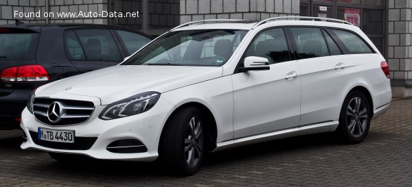 المواصفات والتفاصيل التقنية الكاملة 2013 Mercedes-Benz E-class T-modell (S212, facelift 2013) E 250 (211 Hp) G-TRONIC