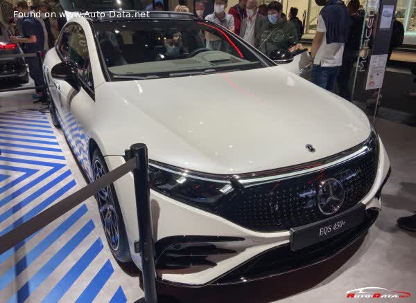 Vollständige Spezifikationen und technische Details 2021 Mercedes-Benz EQS (V297) EQS 580 120 kWh (523 Hp) 4MATIC