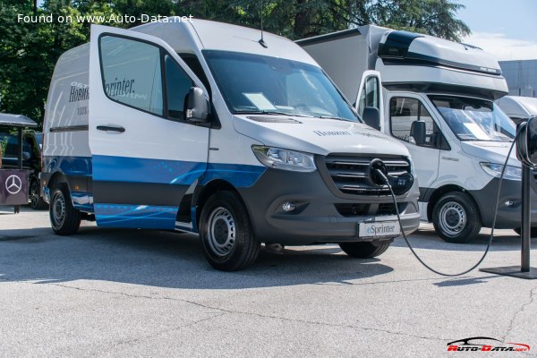 المواصفات والتفاصيل التقنية الكاملة 2019 Mercedes-Benz eSprinter Panel Van (W907/W910) 55 kWh (116 Hp)