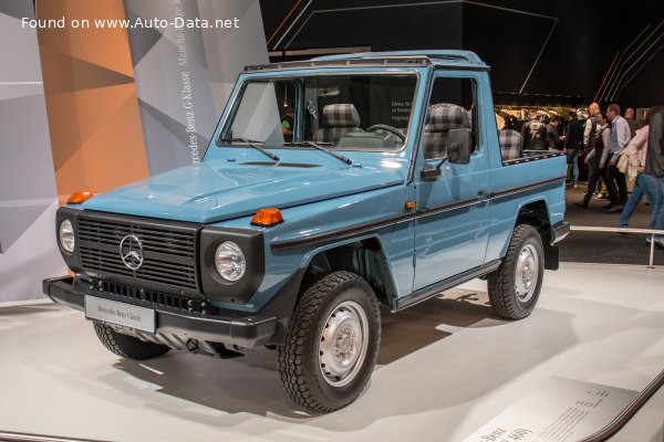 Full specifications and technical details 1979 Mercedes-Benz G-class Cabriolet (W460) 230 G (90 Hp) 4WD