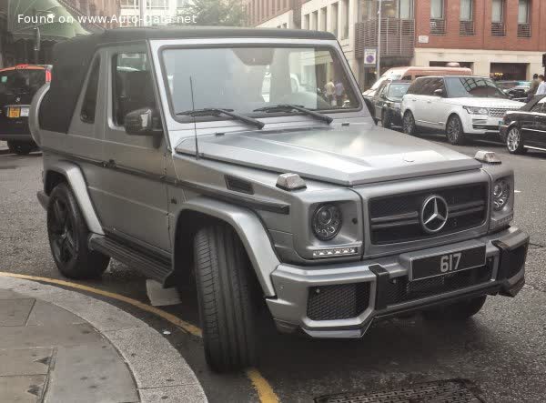 المواصفات والتفاصيل التقنية الكاملة 2010 Mercedes-Benz G-class Cabriolet (W463, facelift 2008) G 350 BlueTEC V6 (211 Hp) 4MATIC 7G-TRONIC