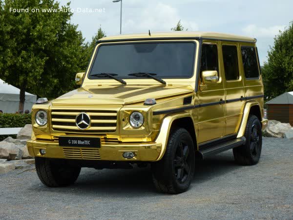 Spécifications complètes et détails techniques 2011 Mercedes-Benz G-class Long (W463, facelift 2008) AMG G 55 V8 Kompressor (507 Hp) 4MATIC 7G-TRONIC