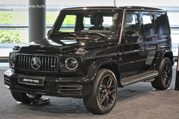 المواصفات والتفاصيل التقنية الكاملة 2018 Mercedes-Benz G-class Long (W463, facelift 2018) AMG G 63 V8 (577 Hp) 4MATIC 9G-TRONIC AMG SPEEDSHIFT TCT (USA)