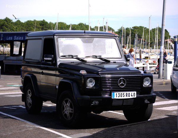 المواصفات والتفاصيل التقنية الكاملة 2007 Mercedes-Benz G-class (W463, facelift 2007) G 500 V8 (296 Hp) 4MATIC 7G-TRONIC