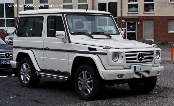 المواصفات والتفاصيل التقنية الكاملة 2011 Mercedes-Benz G-class (W463, facelift 2008) G 500 V8 BA3 Final Edition (388 Hp) 4MATIC 7G-TRONIC