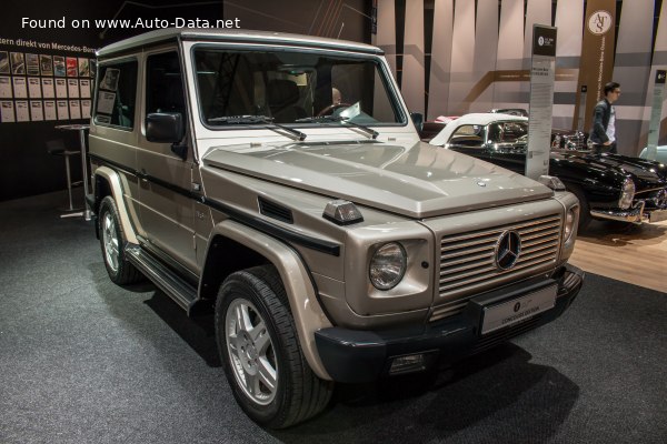 Full specifications and technical details 2000 Mercedes-Benz G-class (W463, facelift 2000) G 500 V8 (296 Hp) 4MATIC Automatic