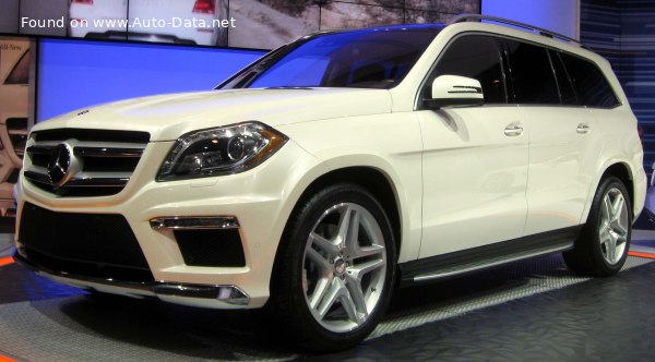 Full specifications and technical details 2012 Mercedes-Benz GL (X166) AMG GL 63 (558 Hp) 4MATIC G-TRONIC