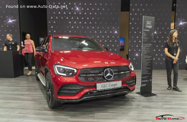 Full specifications and technical details 2019 Mercedes-Benz GLC Coupe (C253, facelift 2019) GLC 300 (258 Hp) EQ Boost 4MATIC G-TRONIC