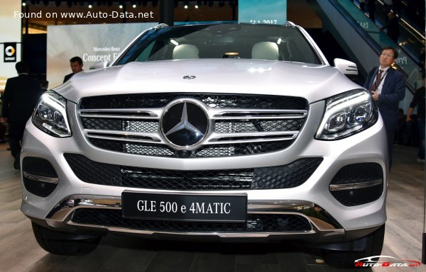 Full specifications and technical details 2015 Mercedes-Benz GLE SUV (W166) GLE 500e V6 (442 Hp) Plug-in Hybrid 4MATIC 7G-TRONIC PLUS