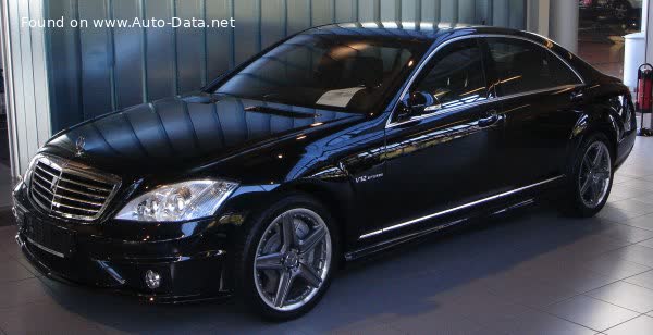 Full specifications and technical details 2005 Mercedes-Benz S-class Long (V221) S 350 (272 Hp) 7G-TRONIC
