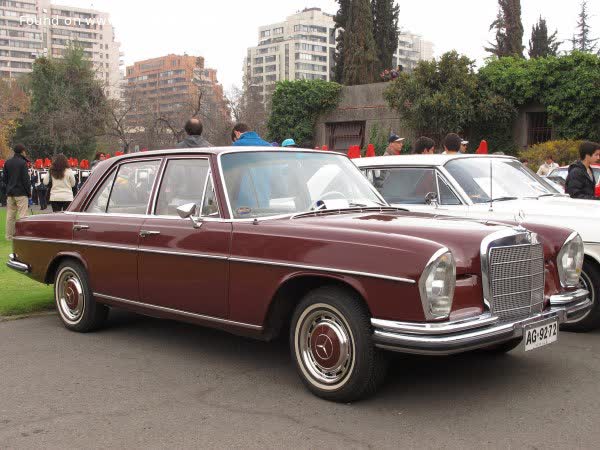 Full specifications and technical details 1965 Mercedes-Benz W108 250 SE (150 Hp)