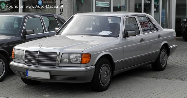 Full specifications and technical details 1988 Mercedes-Benz S-class SE (W126, facelift 1985) 560 SE V8 CAT (279 Hp) Automatic