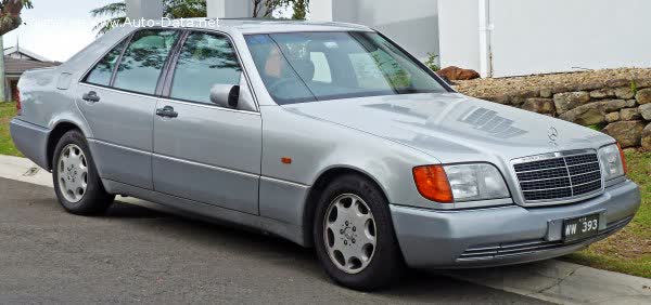 Vollständige Spezifikationen und technische Details 1991 Mercedes-Benz S-class (W140) 500 SE (326 Hp) Automatic