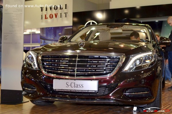 المواصفات والتفاصيل التقنية الكاملة 2013 Mercedes-Benz S-class (W222) AMG S 63 (585 Hp) SPEEDSHIFT