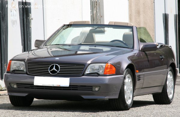 Full specifications and technical details 1988 Mercedes-Benz SL (R129) 300 SL-24 (231 Hp)