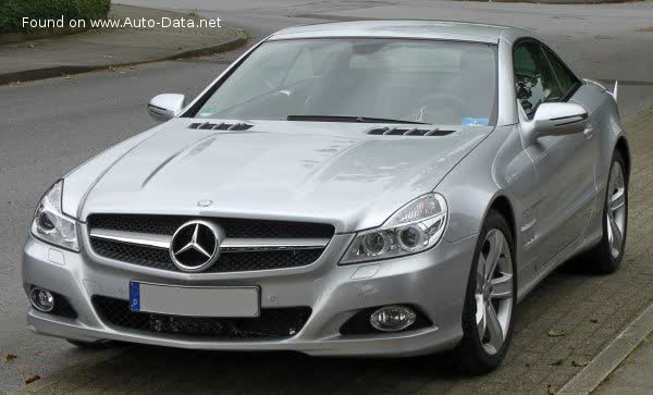 Vollständige Spezifikationen und technische Details 2008 Mercedes-Benz SL (R230, facelift 2008) SL 350 V6 (316 Hp) 7G-TRONIC
