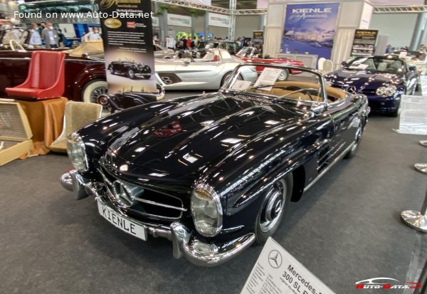 Full specifications and technical details 1957 Mercedes-Benz SL Roadster (W198 II) 300 SL (215 Hp)