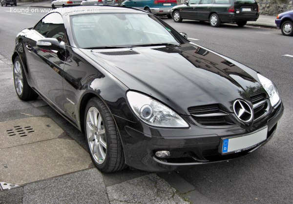 Full specifications and technical details 2004 Mercedes-Benz SLK (R171) SLK 350 V6 (272 Hp) 7G-TRONIC