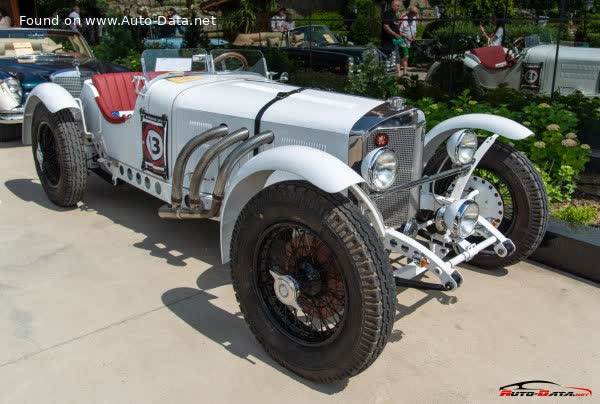 Vollständige Spezifikationen und technische Details 1928 Mercedes-Benz SSK (W06) 7.1 (250 Hp)