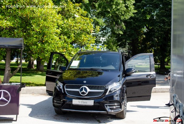 المواصفات والتفاصيل التقنية الكاملة 2019 Mercedes-Benz V-class Long (facelift 2019) V 300d (239 Hp) 4MATIC G-TRONIC