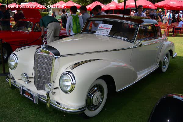 Full specifications and technical details 1951 Mercedes-Benz W188 I Coupe 300 S (150 Hp)