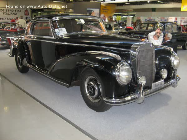 Vollständige Spezifikationen und technische Details 1955 Mercedes-Benz W188 II Coupe 300 Sc (175 Hp)