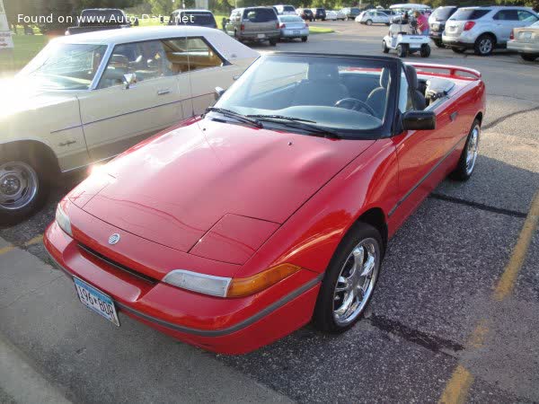 المواصفات والتفاصيل التقنية الكاملة 1990 Mercury Capri III 1.6 turbo (132 Hp)