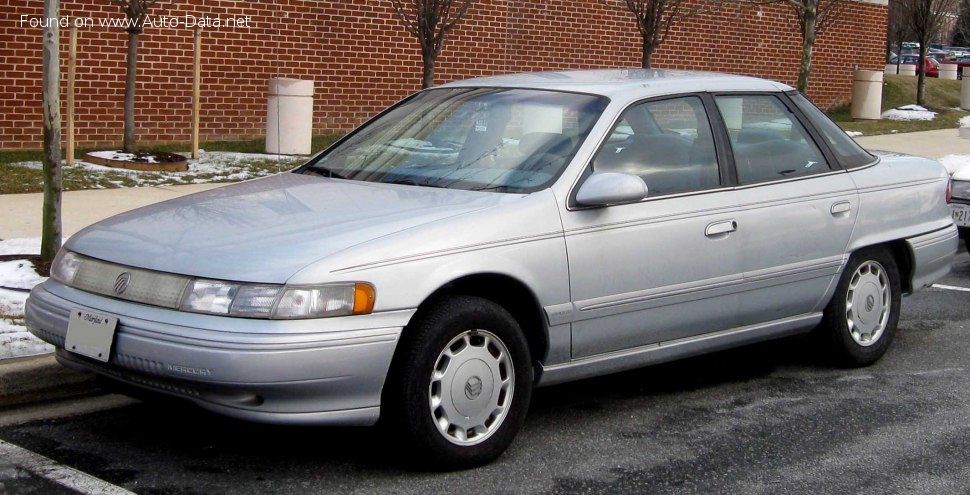 Full specifications and technical details 1989 Mercury Sable II 3.8 V6 (141 Hp)