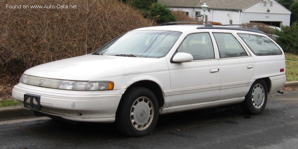 Full specifications and technical details 1991 Mercury Sable Station Wagon II 3.8 V6 (141 Hp)