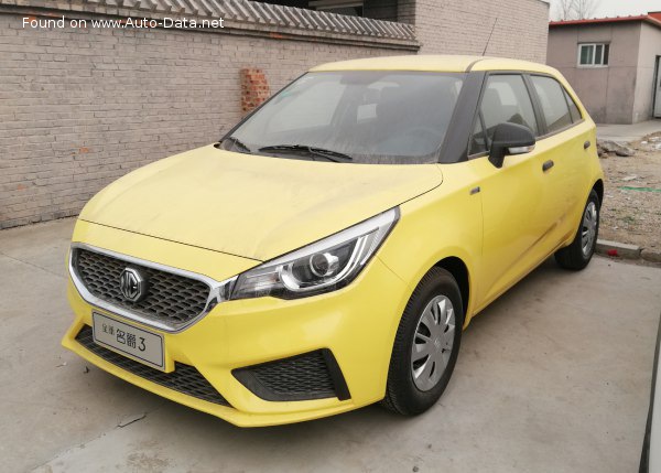 Full specifications and technical details 2018 MG MG3 II (facelift 2018) 1.5 VTi-Tech (106 Hp)