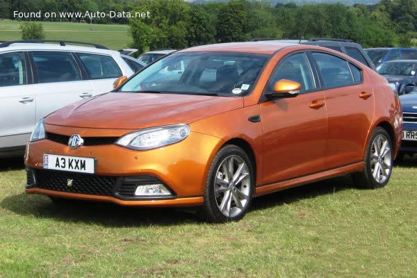 Full specifications and technical details 2009 MG MG6 I 1.8 TCI Tech (160 Hp)