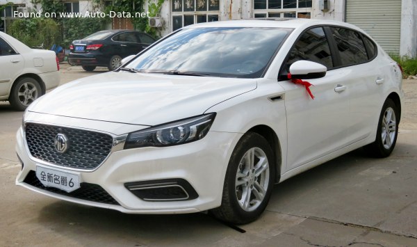 المواصفات والتفاصيل التقنية الكاملة 2017 MG MG6 II 1.5 TGI (169 Hp) DCT