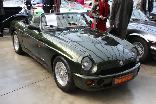 Vollständige Spezifikationen und technische Details 1992 MG MGR V8 3.9 i V8 (190 Hp)