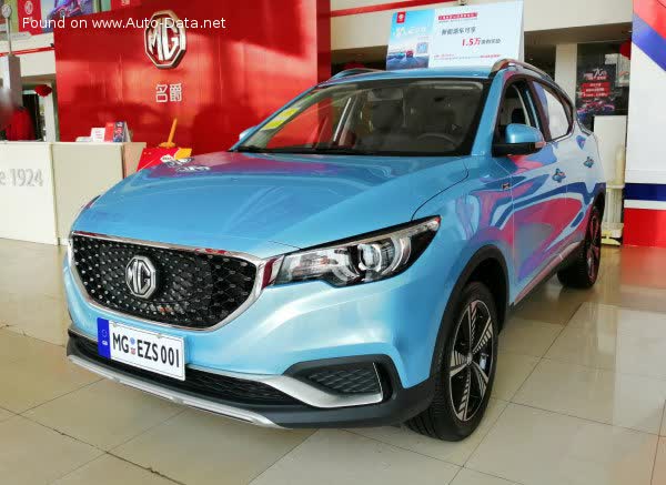 Spécifications complètes et détails techniques 2019 MG ZS EV 44.5 kWh (143 Hp)