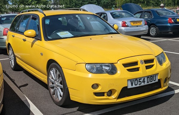 المواصفات والتفاصيل التقنية الكاملة 2004 MG ZT-T (facelift 2004) 4.6 V8 (260 Hp)