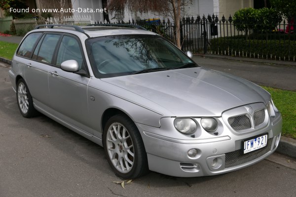 Full specifications and technical details 2003 MG ZT-T 2.5 i V6 24V (177 Hp)