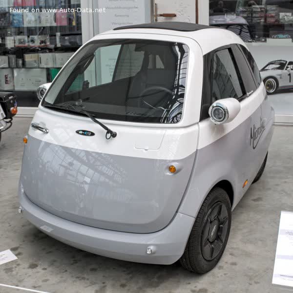 Full specifications and technical details 2018 Micro Microlino 1.0 14.4 kWh (15 Hp)