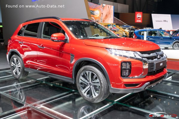 المواصفات والتفاصيل التقنية الكاملة 2019 Mitsubishi ASX I (facelift 2019) 2.0 (150 Hp) CVT