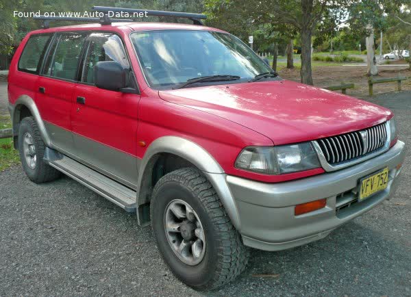 Vollständige Spezifikationen und technische Details 1996 Mitsubishi Challenger (W) 3.0 i V6 24V (185 Hp)