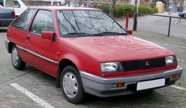 Spécifications complètes et détails techniques 1984 Mitsubishi Colt II (C10) 1.8 GL Diesel (C14A) (58 Hp)