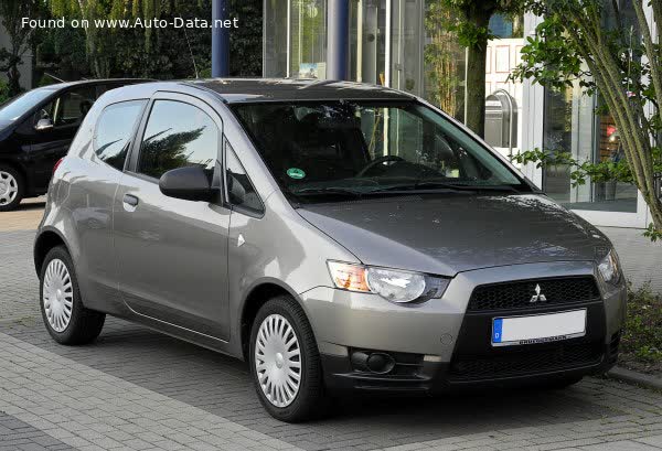 Vollständige Spezifikationen und technische Details 2008 Mitsubishi Colt VI (Z30, facelift 2008) 3-door 1.3 MPI (95 Hp)