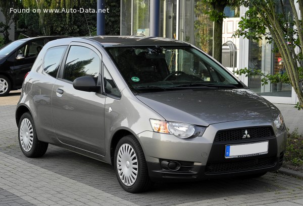 Full specifications and technical details 2008 Mitsubishi Colt VI (Z30, facelift 2008) 3-door 1.3 MPI (95 Hp) Automatic