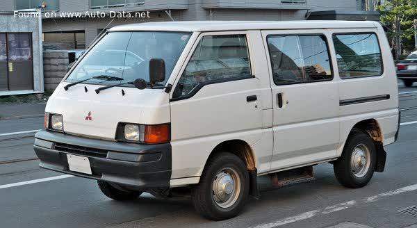 Full specifications and technical details 1986 Mitsubishi Delica (L300) 2.0 4WD (91 Hp) Automatic