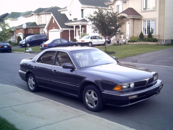 المواصفات والتفاصيل التقنية الكاملة 1991 Mitsubishi Diamante I 3.0 i V6 24V 4WD (210 Hp)