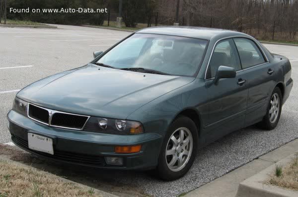 Spécifications complètes et détails techniques 1995 Mitsubishi Diamante II 2.5 i V6 24V GDI (200 Hp)