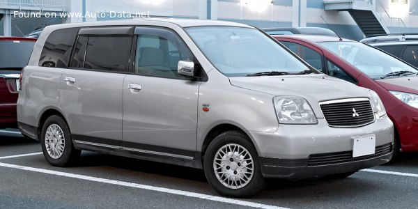 Full specifications and technical details 2000 Mitsubishi Dion 2.0 16V (135 Hp)